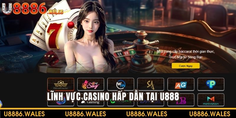Casino là lĩnh vực mà bạn cần biết về chúng tôi U888