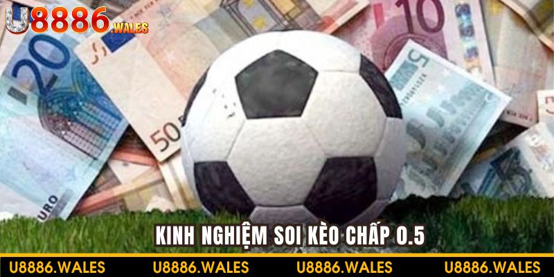 Kinh nghiệm soi kèo chấp 0.5 luôn thắng